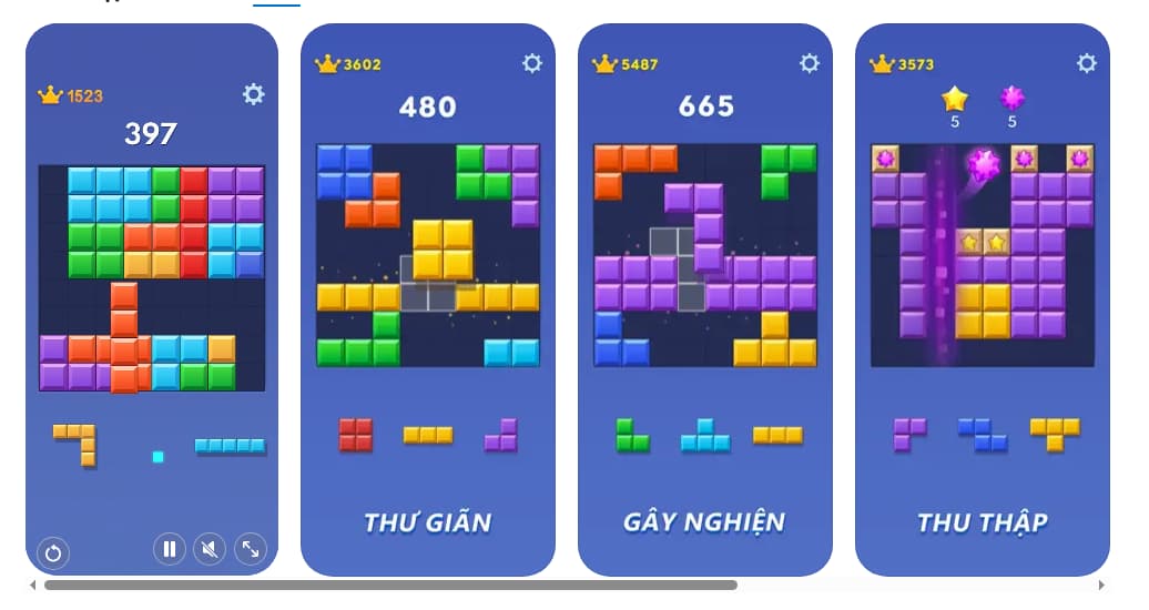 Tính năng nổi bật của Block Blast!