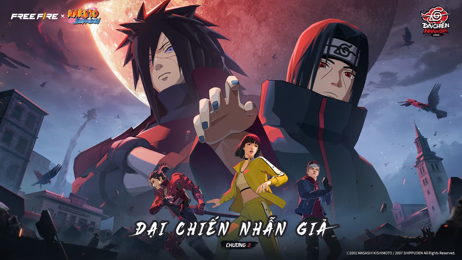 Những điểm nổi bật trong Free Fire x NARUTO SHIPPUDEN