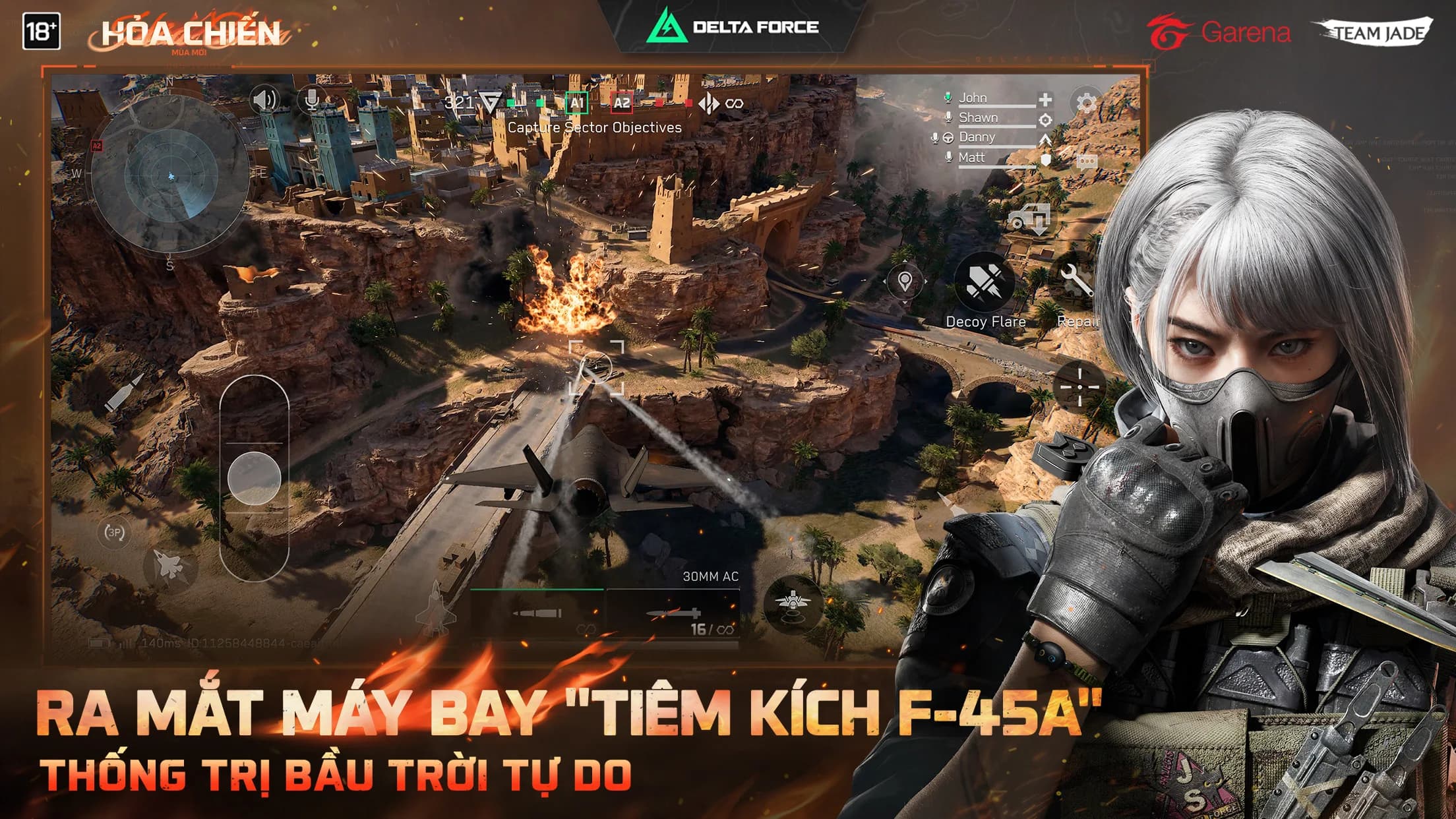 Điểm nổi bật của Garena® Delta Force