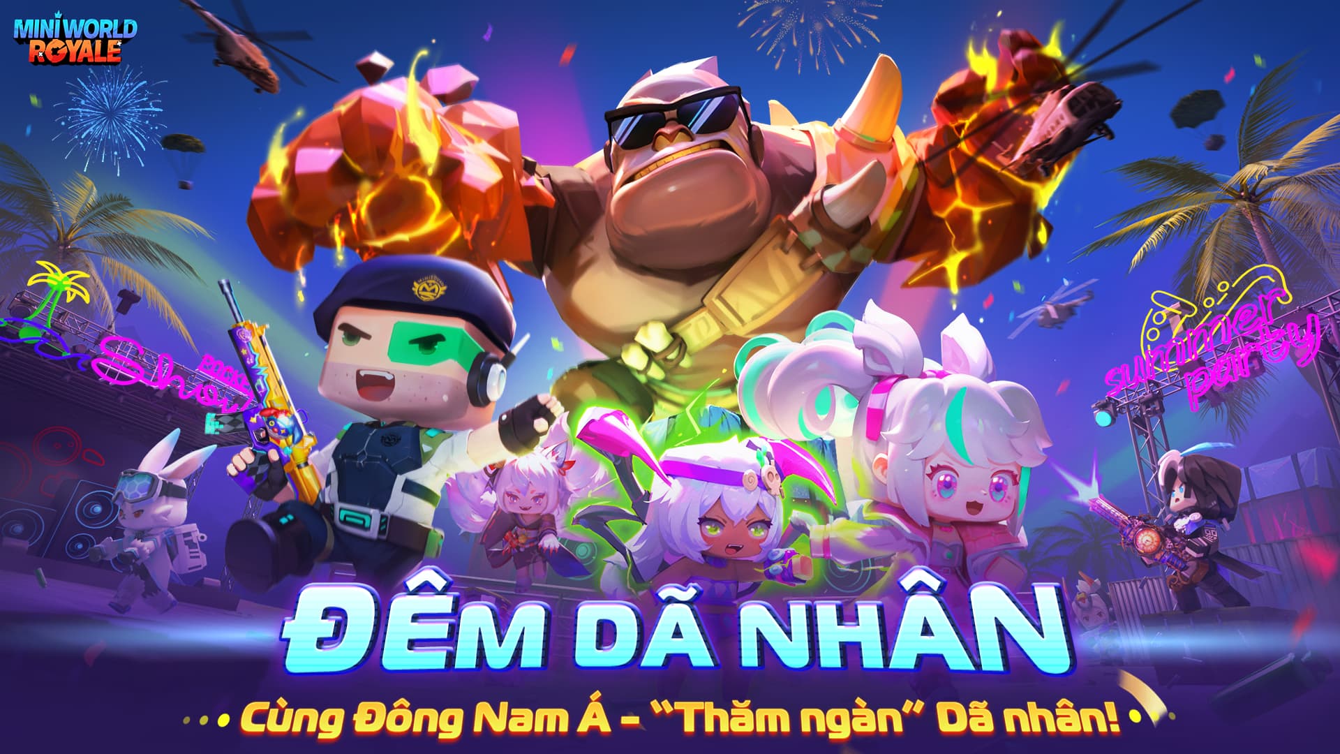 Tính năng nổi bật của Mini World Royale