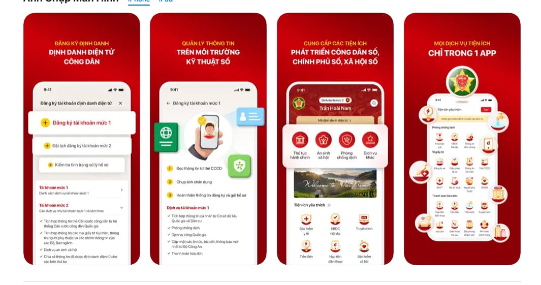 Tính năng nổi bật của VNeID