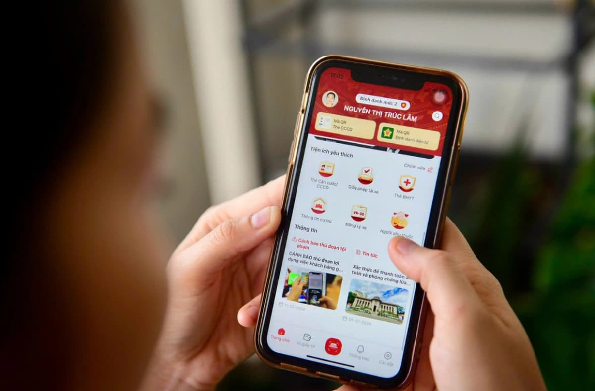 Ưu điểm khi sử dụng VNeID